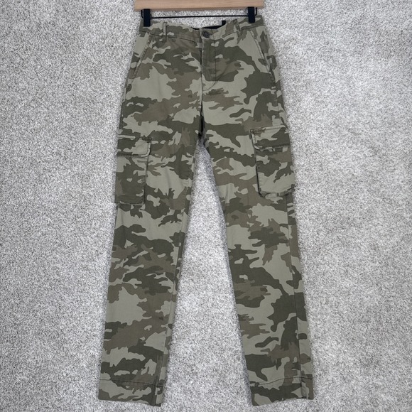 ATM Anthony Thomas Melillo Pants - ATM Anthony Thomas Camo Cargo Army Green Women's Khakis Size 28